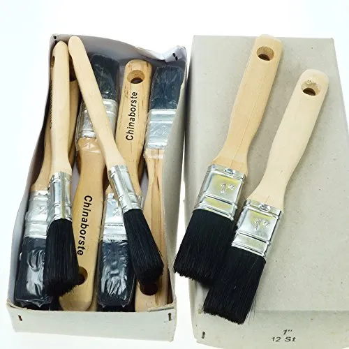 ROTIX 915x Flachpinsel Lackpinsel 25 mm 6er-Set Kunstharz