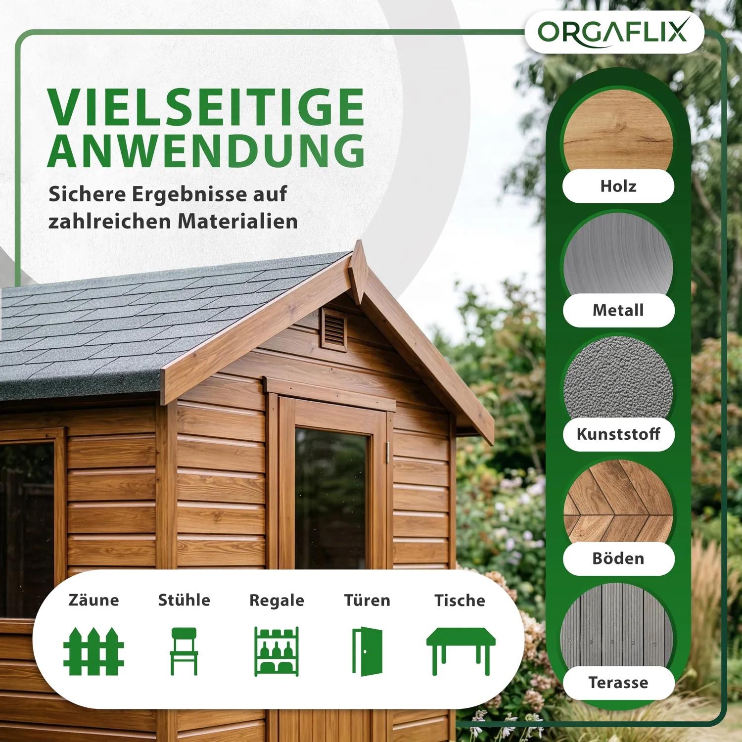 ORGAFLIX Premium Lackpinsel 30 mm 3er Set
