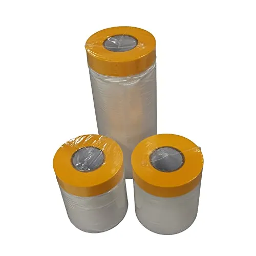 ROTIX Abdeckfolie mit Goldband Set 82 m 3 Rollen