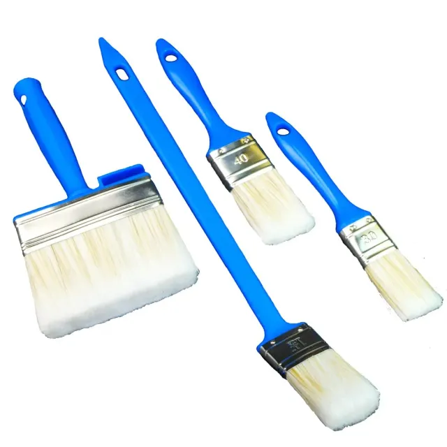 ROTIX Lasurpinsel-Set 4-teilig Flachpinsel Heizkörper