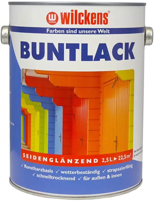 Wilckens Buntlack Kunstharzlack 2,5 L RAL 9010