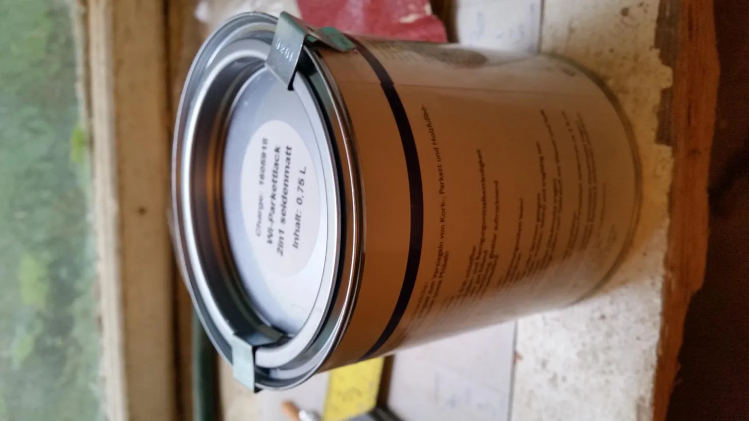 Wilckens 2in1 Parkettlack 750 ml farblos seidenmatt Versiegelung