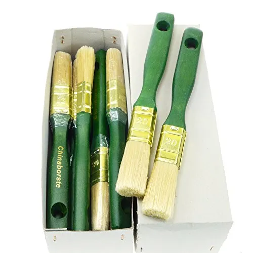 ROTIX 91722 Flachpinsel 20 mm 9. Stärke 4er-Pack Profi
