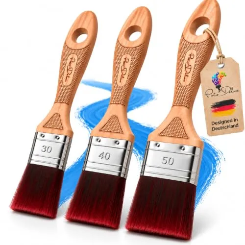 Pinto Deluxe Malerpinsel Set 3tlg. 30-70 mm