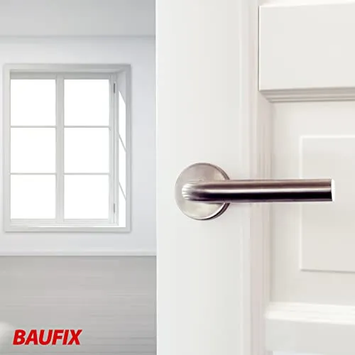 BAUFIX Fenster- Türenlack weiß seidenmatt 1 Liter