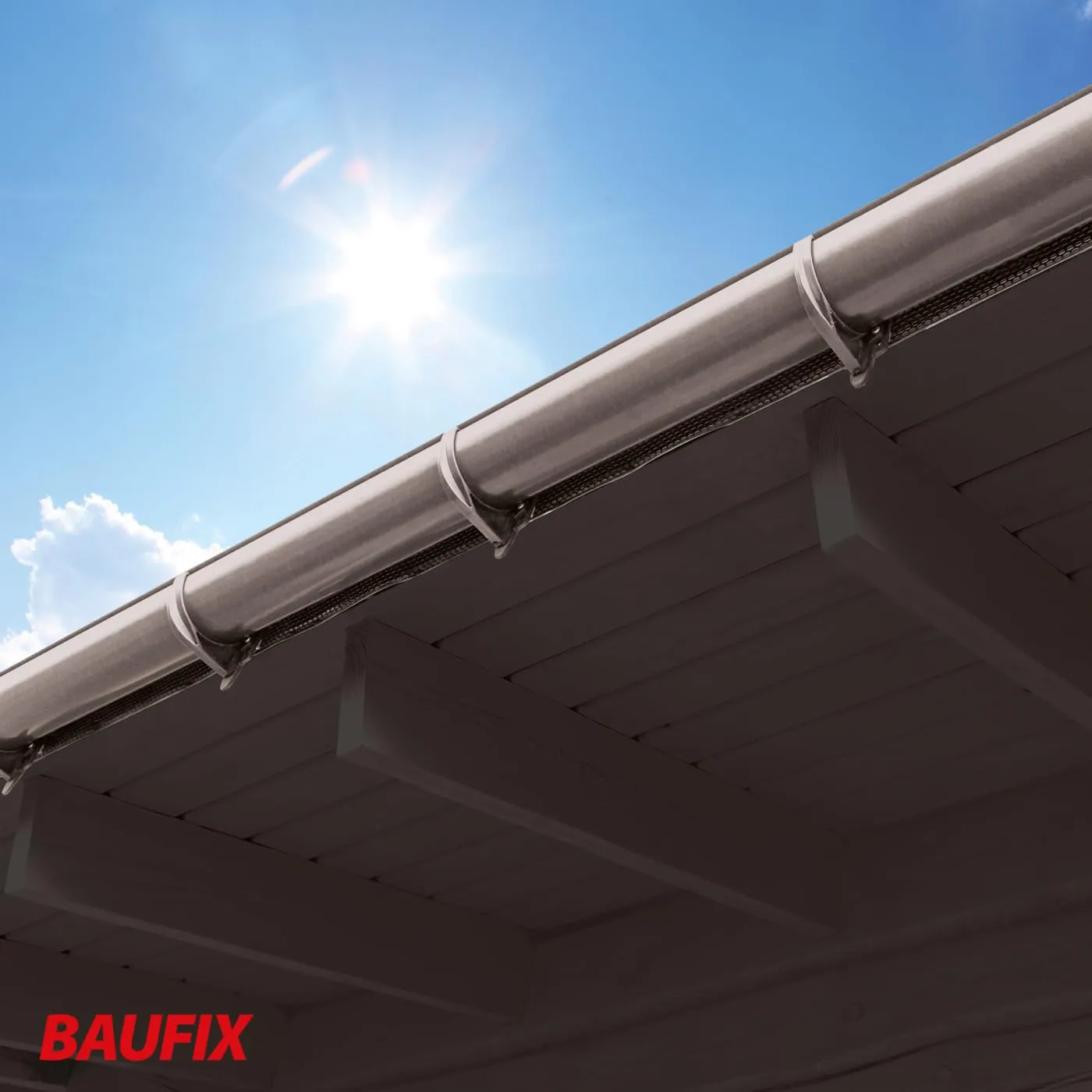 BAUFIX Wetterschutz-Holzgel Schwarz Seidenglänzend 5 L