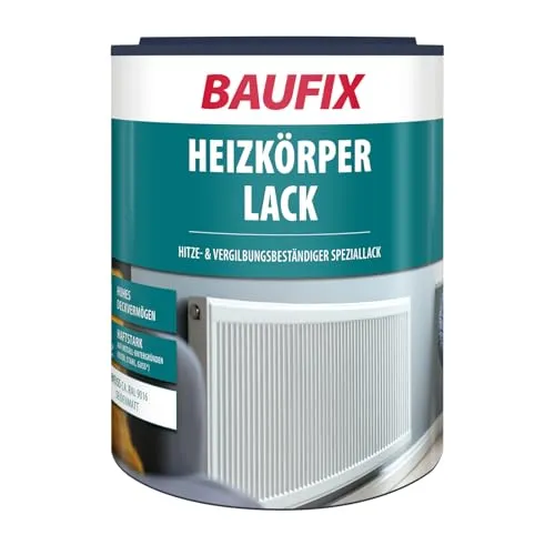 BAUFIX Heizkörper Lack weiß seidenmatt 1 Liter