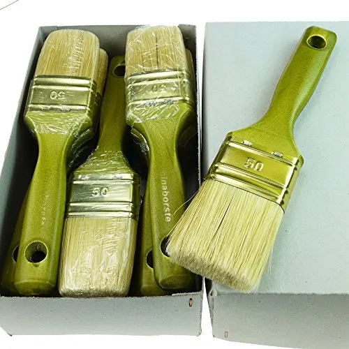 ROTIX 9172 Flachpinsel Lackierpinsel 50mm 6er-Pack 9. Stärke