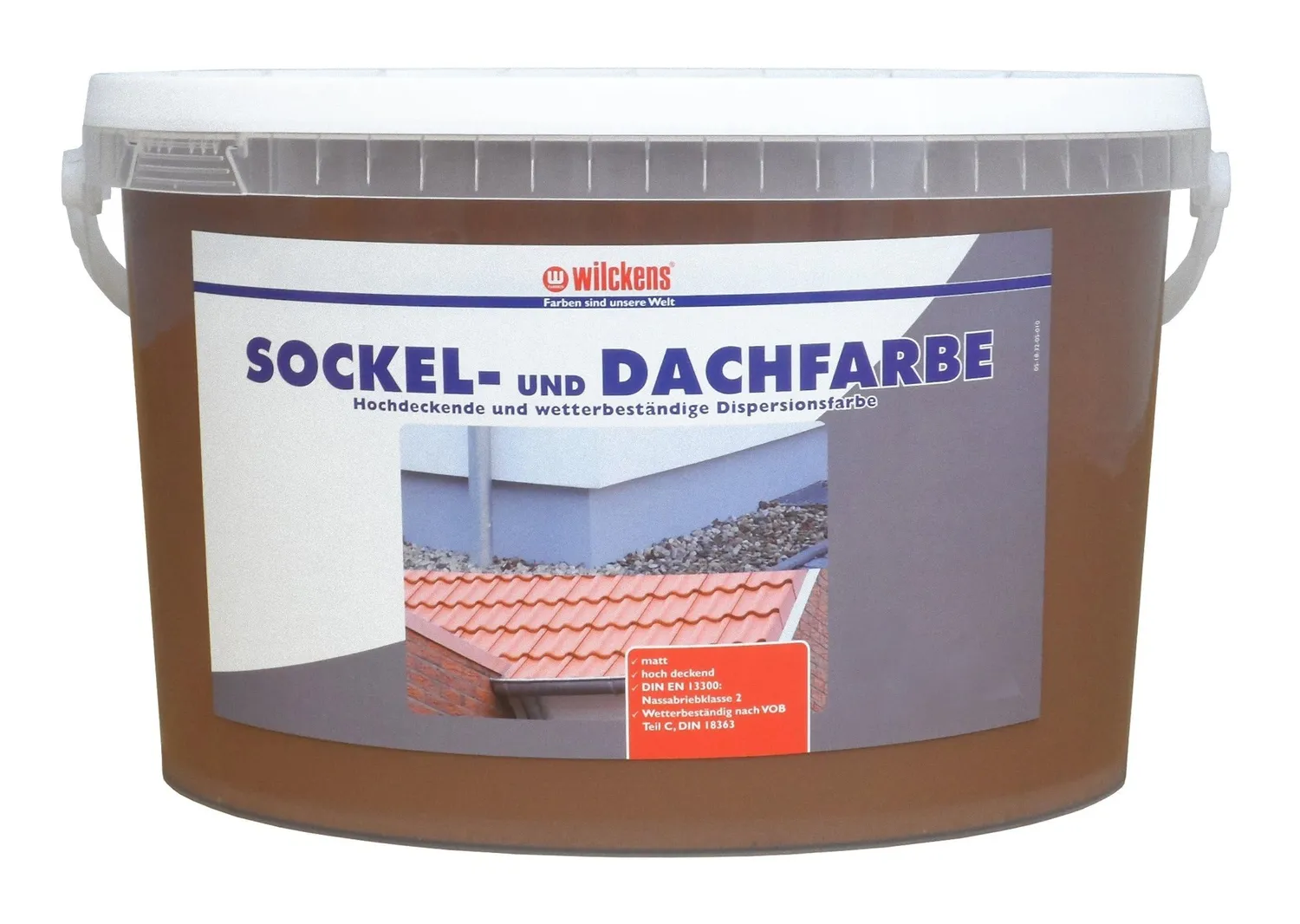 Wilckens Sockel- und Dachfarbe Anthrazit matt 5 l