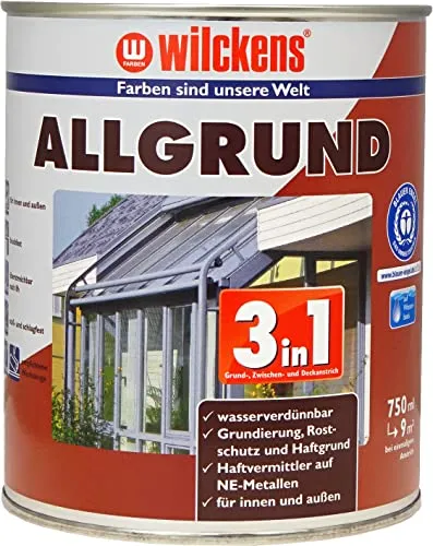 Wilckens 3in1 Allgrund 375ml grau Rostschutz Haftgrund