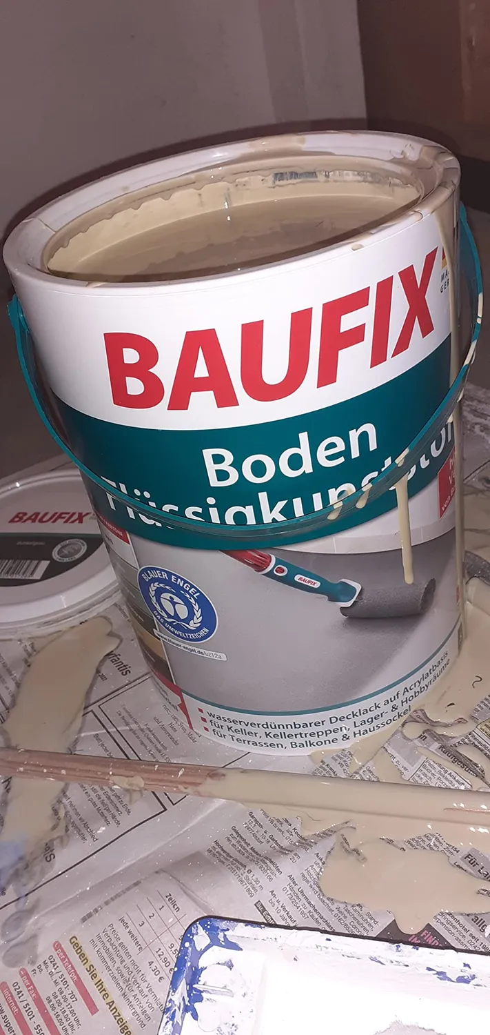 BAUFIX Boden-Flüssigkunststoff anthrazitgrau matt 5L