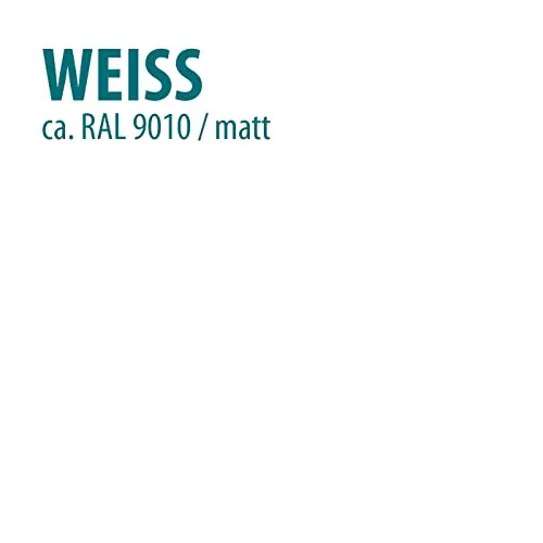 BAUFIX Universal Dauerschutzfarbe Lack weiß matt 2,5L wetterfest