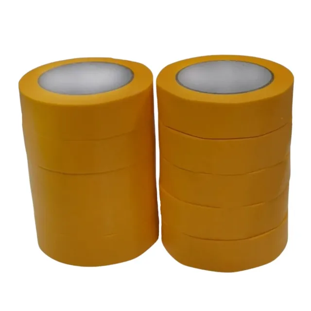 ROTIX Goldband 30 mm x 50 m Washi-Abklebeband 10 Rollen