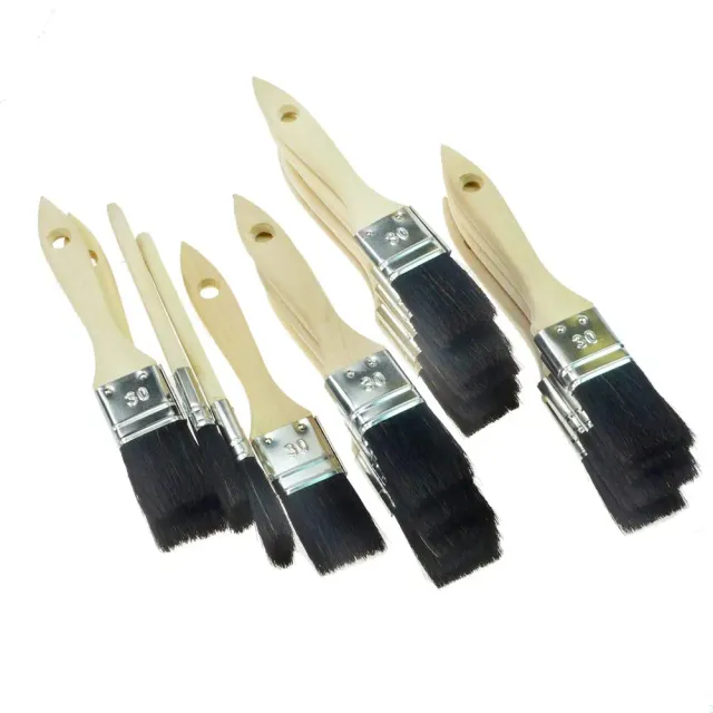 ROTIX Flachpinsel 30 mm Lackierpinsel 20er-Pack Basteln