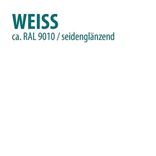 BAUFIX PUR Fenster- Türenlack weiß seidenglänzend 1L