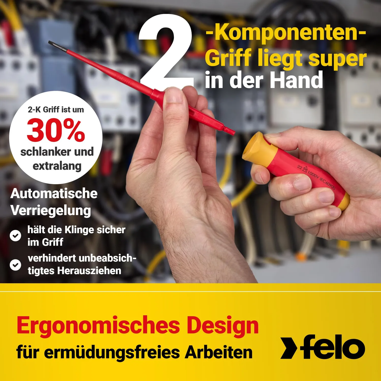 ORGAFLIX Premium VDE Schraubendreher-Set 12-teilig
