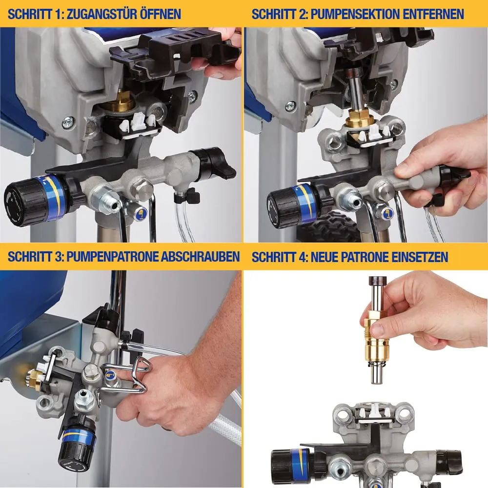 Graco Magnum 24Y472 ProXChange Kolbenpumpe wartungsfrei