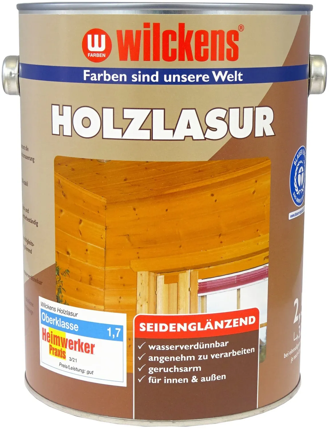 Wilckens Holzlasur LF farblos 750ml innen außen