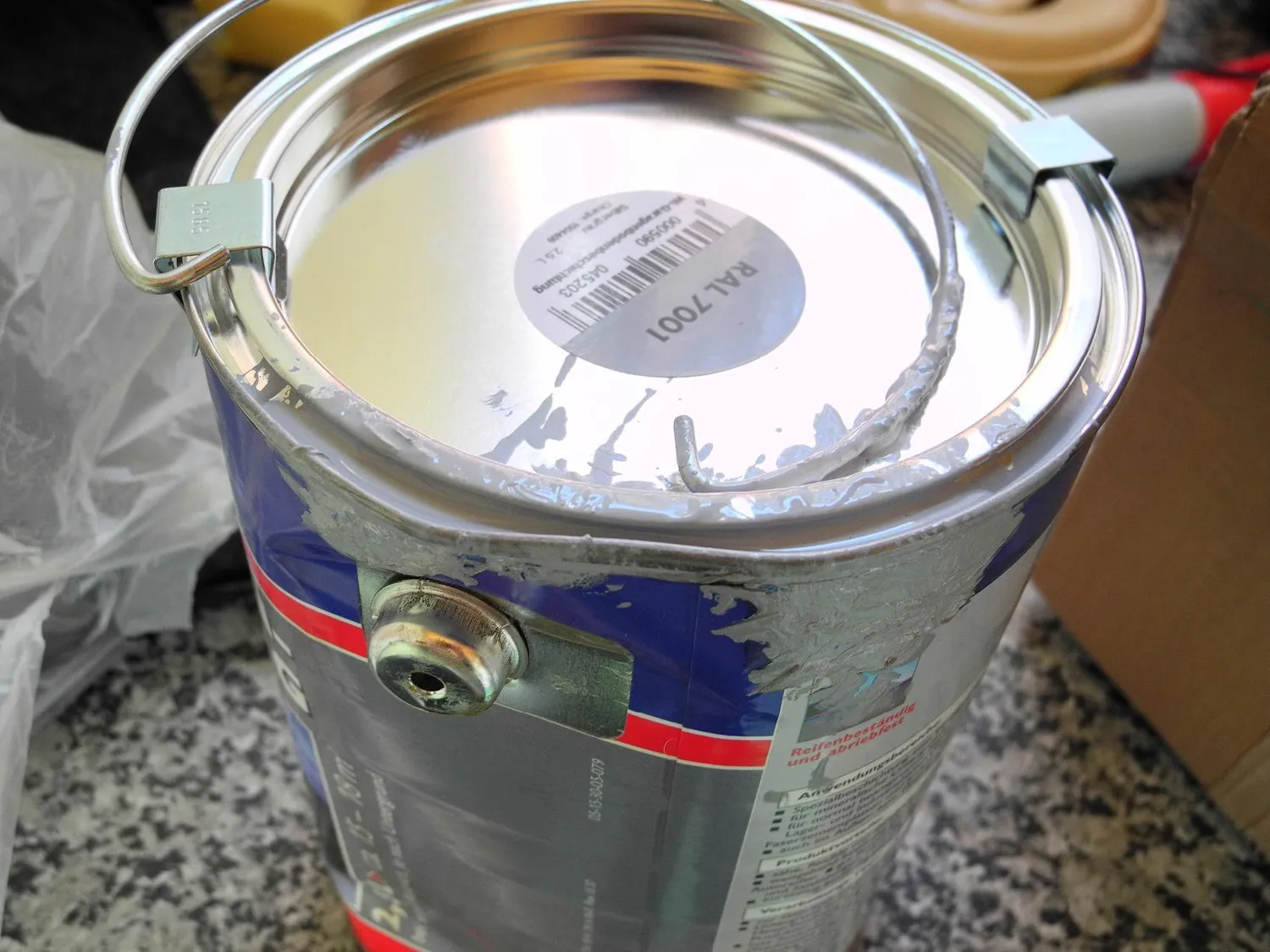 Wilckens Garagenboden-Beschichtung Silbergrau 2,5 l