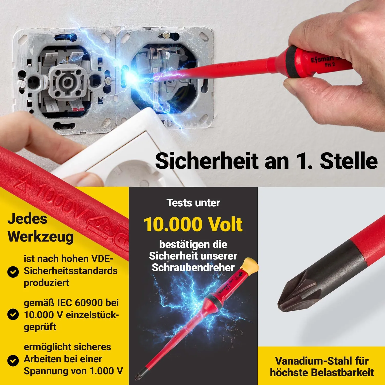 ORGAFLIX Premium VDE Schraubendreher-Set 12-teilig