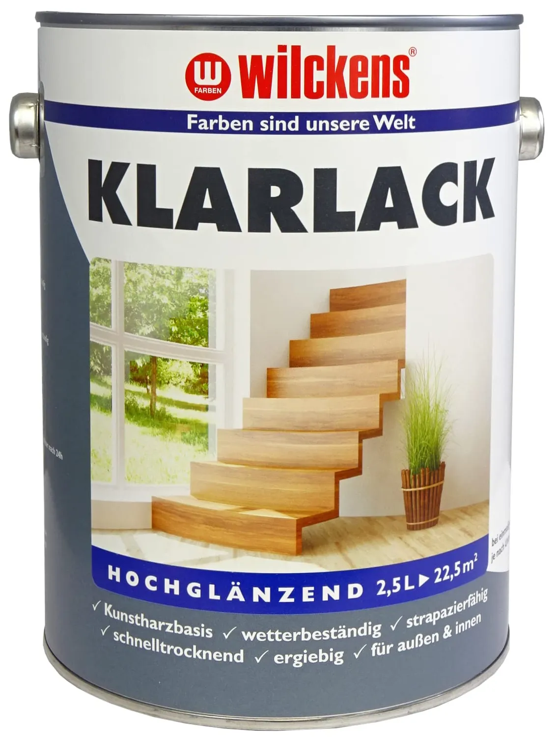 Wilckens Kunstharz Klarlack Holz 750 ml farblos seidenglänzend