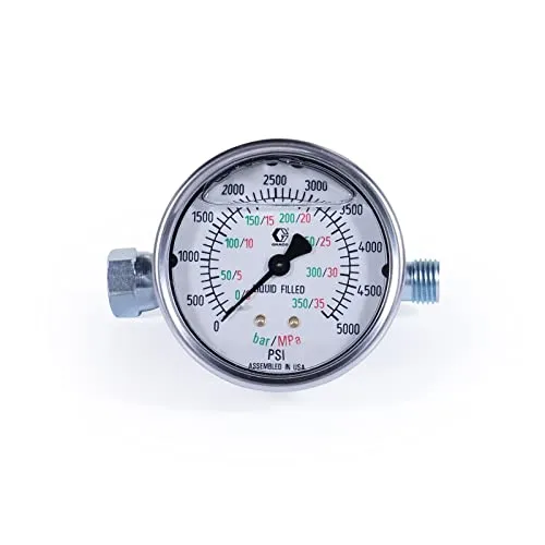 Graco 245856 Edelstahl-Manometer Druckanzeige