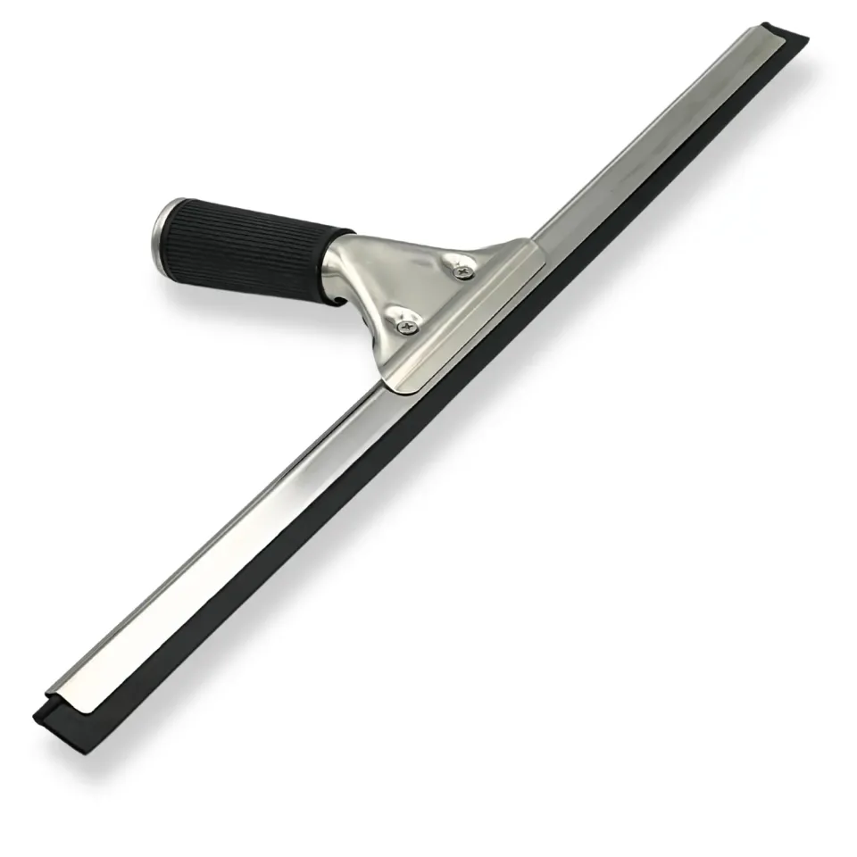 ORGAFLIX Profi Fensterabzieher Edelstahl 45cm Hard Gummi