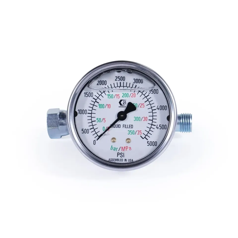 Graco 245856 Edelstahl-Manometer Druckanzeige