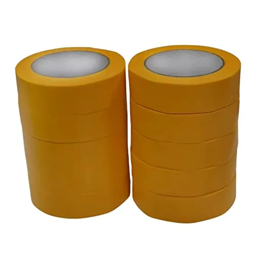 ROTIX Goldband 30 mm x 50 m Washi-Abklebeband 10 Rollen