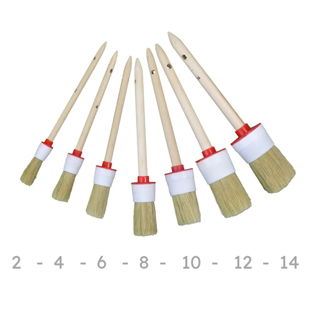 ROTIX 93023 Ringpinsel Rundpinsel Gr. 6 Ø 30 mm 6 Stück