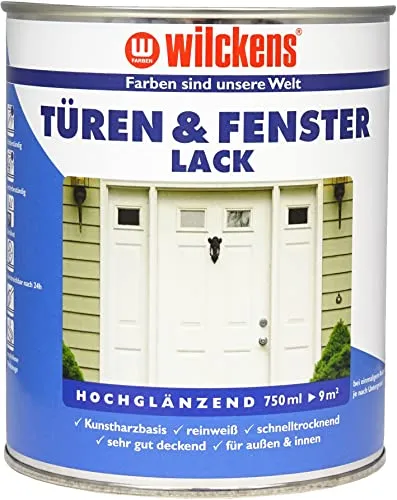 Wilckens Türen- & Fensterlack Weiß 750 ml glänzend
