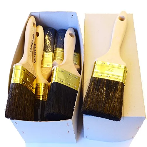 ROTIX 9191 Flachpinsel Pinselset 3er 60 mm Naturborste