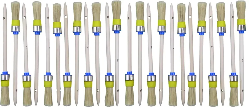 ROTIX 93621 Ringpinsel Größe 2 20 mm 2er Set