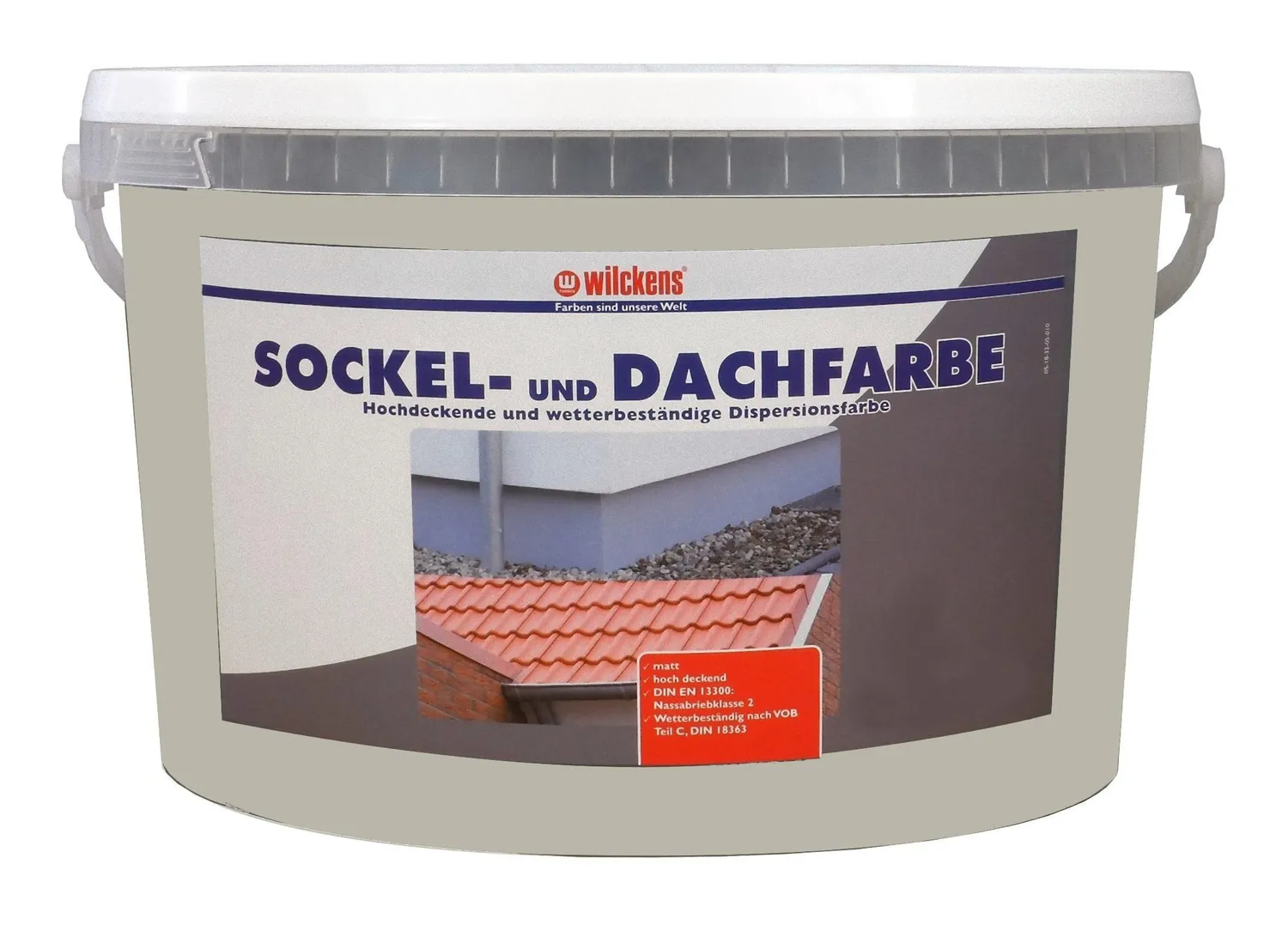 Wilckens Sockel- und Dachfarbe Anthrazit matt 5 l