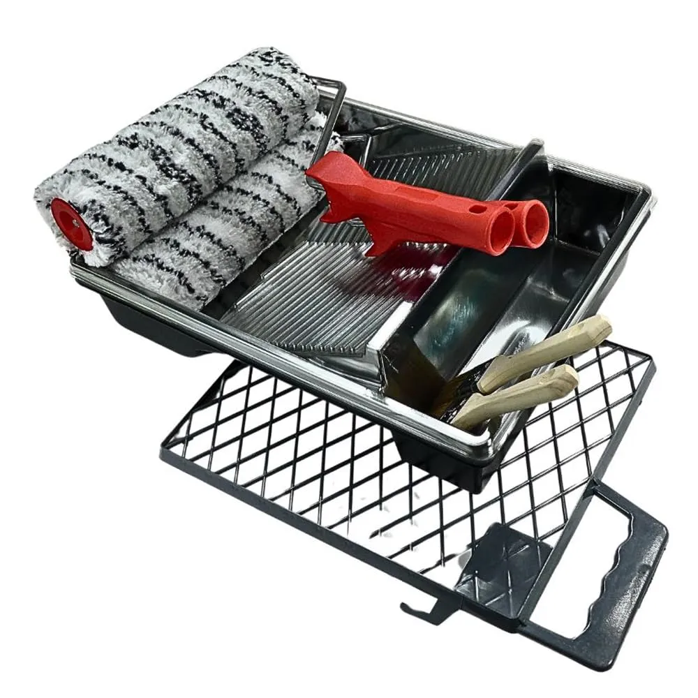 ROTIX Farbroller-Set 98161 14-teilig 25 cm Wanne Einleger