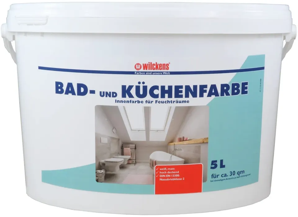 Wilckens Küche und Bad Farbe weiß Dispersionsfarbe