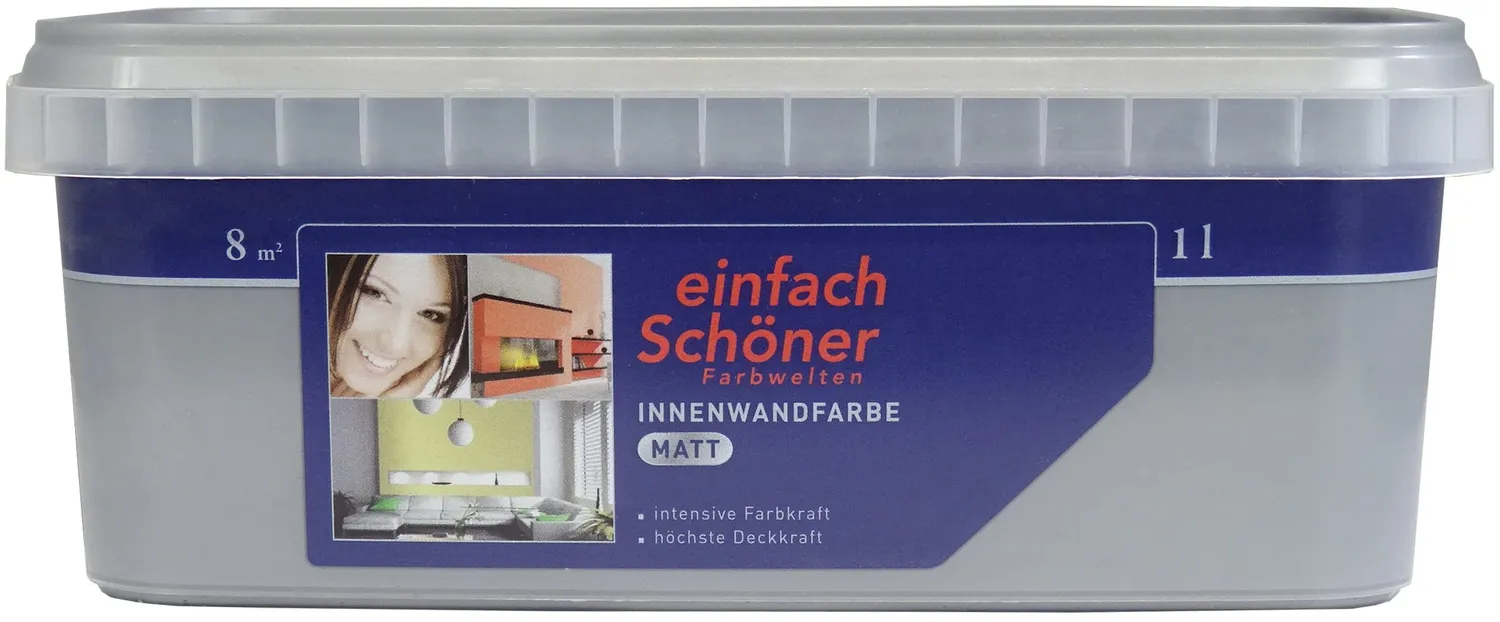 Wilckens Innenwandfarbe matt Abend Rot 1 l deckstark