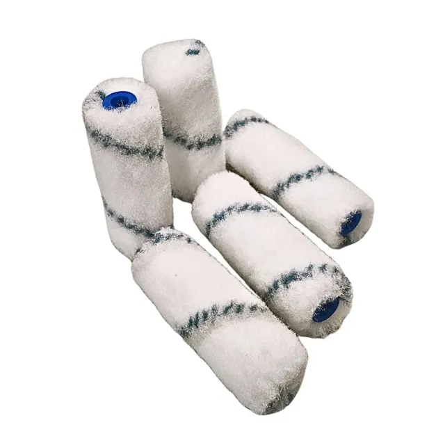 ROTIX Nylon Blaufaden Malerrolle 13mm 5x Heizkörperwalze