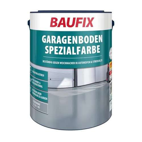 BAUFIX Garagenboden Spezialfarbe silbergrau 5L