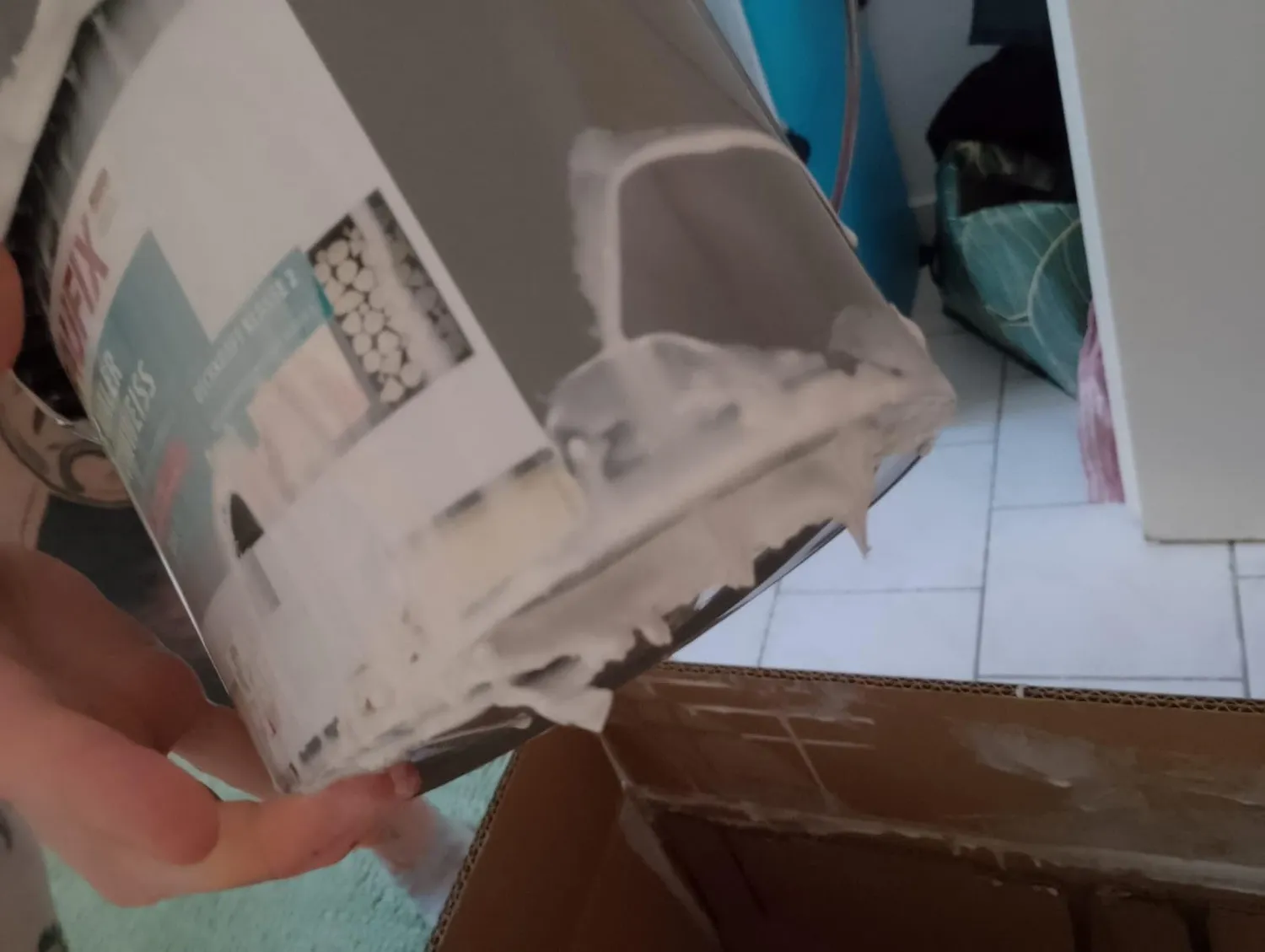 BAUFIX Maler-Raumweiß Wandfarbe matt weiß 10 Liter deckend