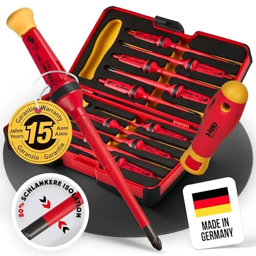 ORGAFLIX Premium VDE Schraubendreher-Set 12-teilig