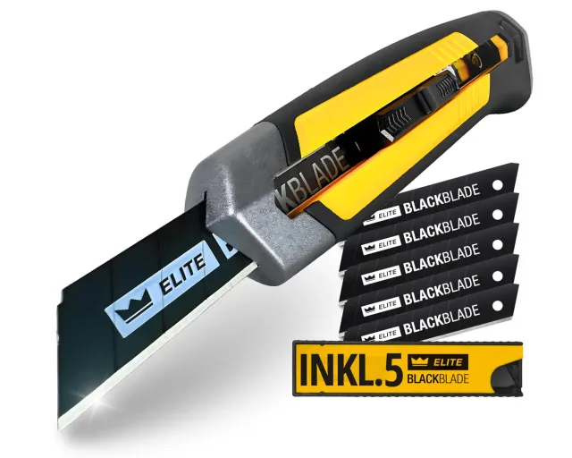 ORGAFLIX Cuttermesser 18 mm Elite + 5 Klingen