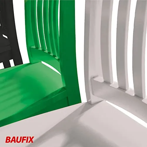 BAUFIX Buntlack Lackfarbe weiß seidenmatt 1 Liter