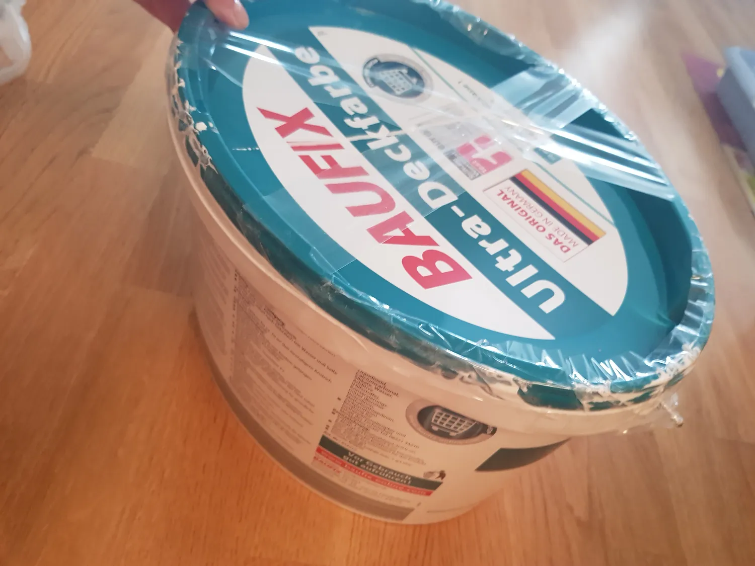 BAUFIX Ultra-Deckfarbe Wandfarbe 10 l Weiß seidenmatt Klasse 1