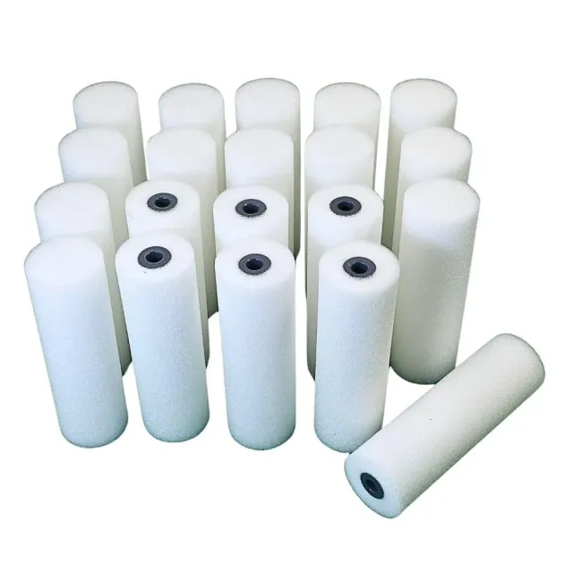 ROTIX Lackierwalze 10 cm Schaum 20 Stück glatt