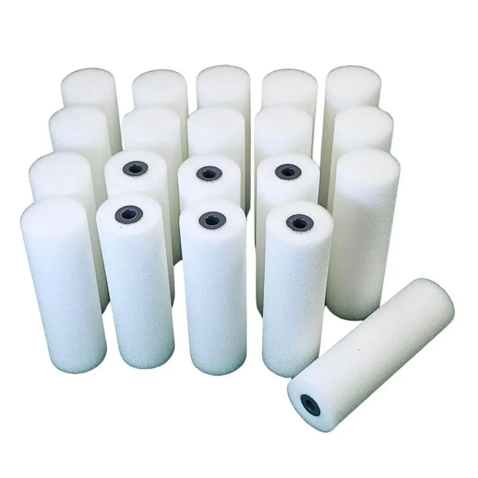 ROTIX Lackierwalze 10 cm Schaum 20 Stück glatt