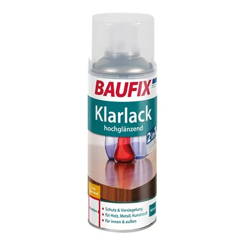 BAUFIX Klarlack Sprühlack 400 ml hochglänzend