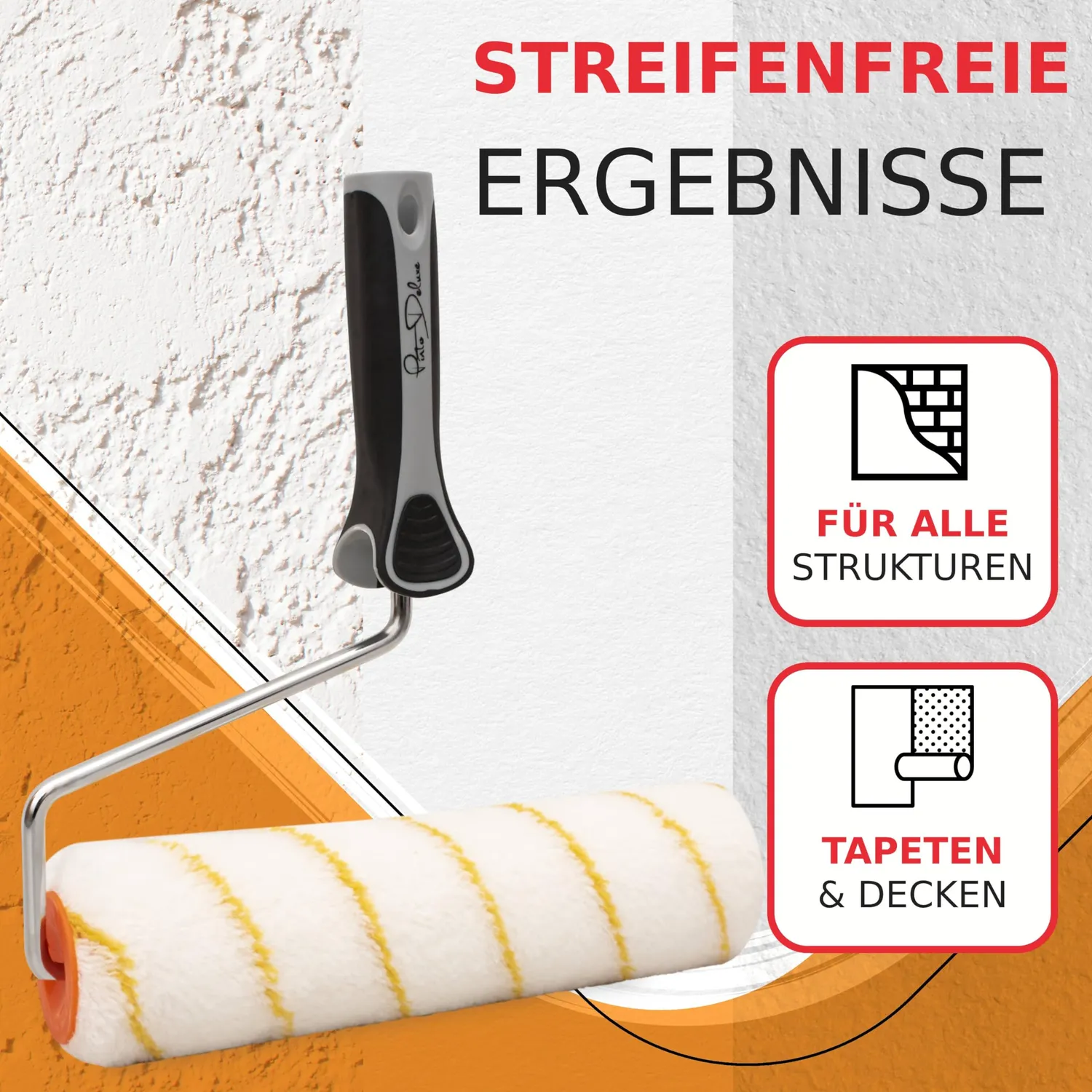 Pinto Deluxe Farbrolle 250mm für Teleskopstange