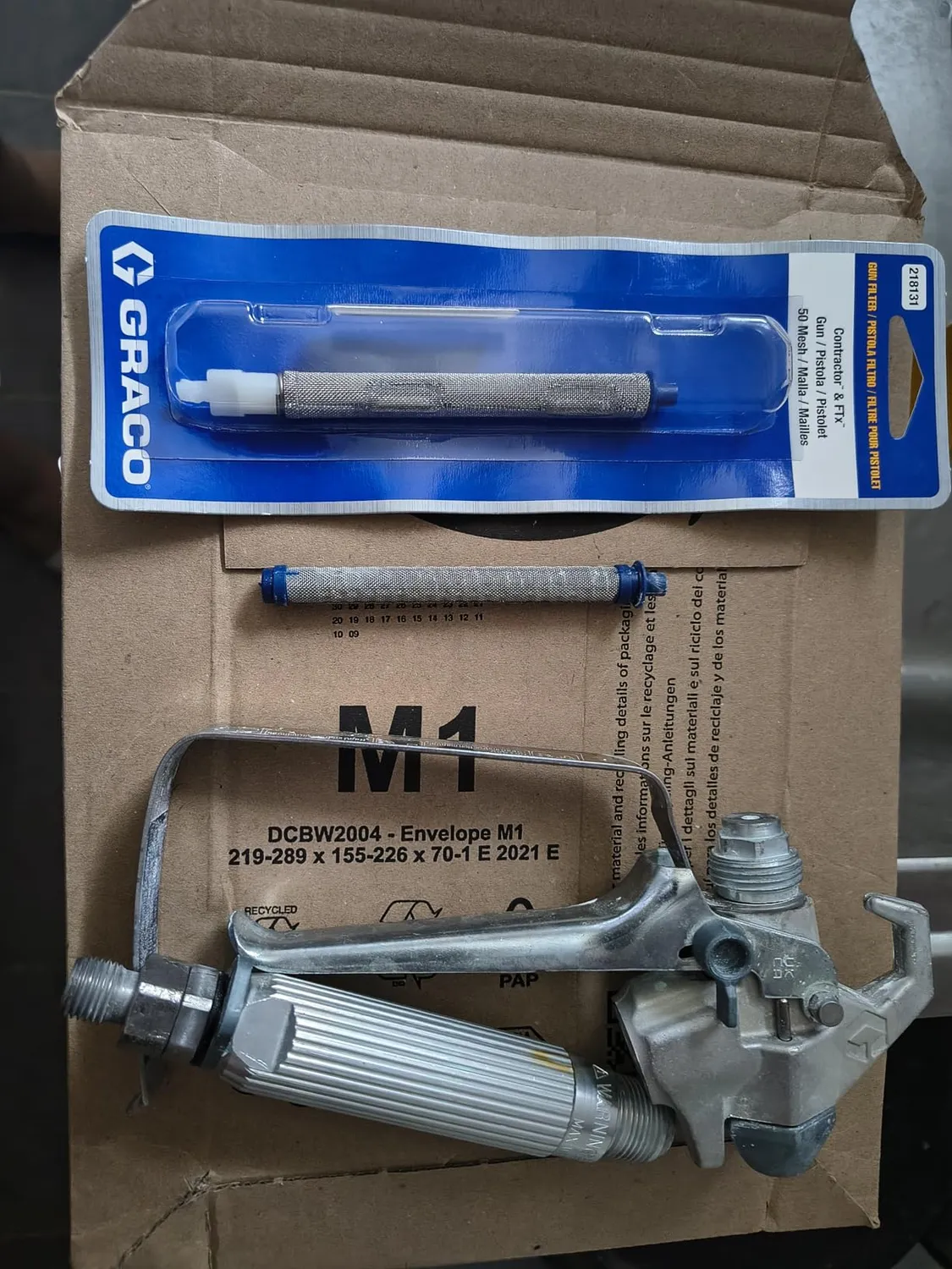 Graco 218131 Pistolenfilter 50 Mesh für SG2 SG3 Airless