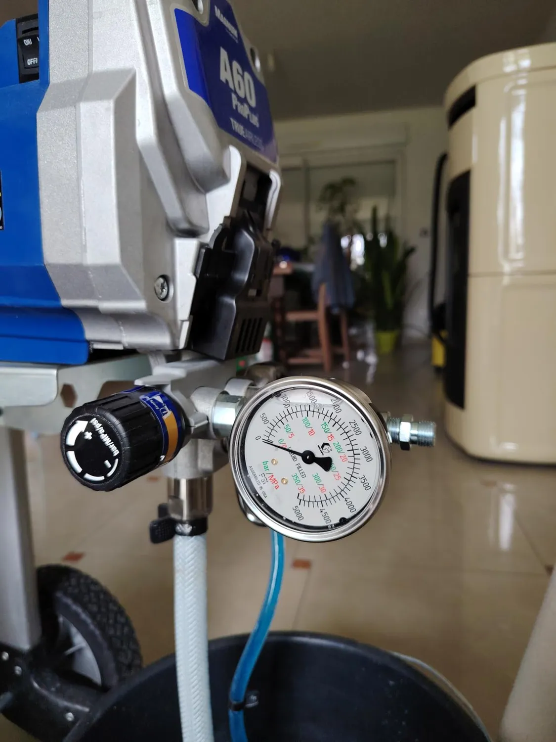 Graco 245856 Edelstahl-Manometer Druckanzeige